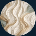 Printed artwork design for the ivory wave round side table, glossy lacquer.